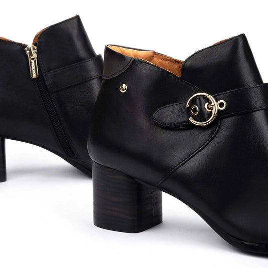 Pikolinos Women's CALAFAT W1Z-8602C1 High-Heeled Ankle Boots Black