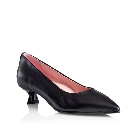 Ayelet By Naot Women's Romy Pointed Toe Pump Black Leather