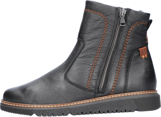 Waldlaufer Women's K-Gesa Black Leather