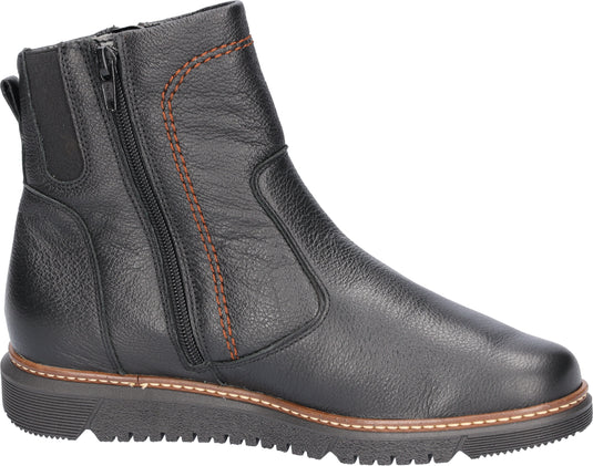 Waldlaufer Women's K-Gesa Black Leather