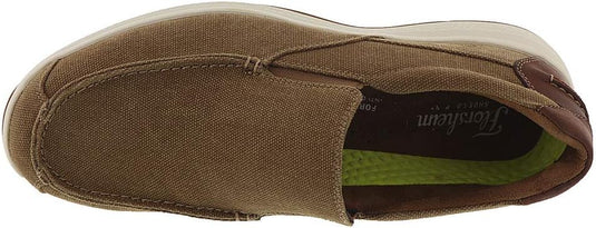 Florsheim Men's Great Lakes Canvas Moc Toe Slip-on Sand