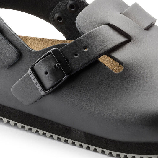 Birkenstock Tokio Super Grip Black Leather