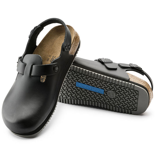 Birkenstock Tokio Super Grip Black Leather