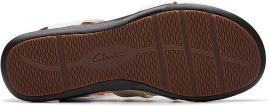 Clarks Women's Kitly Ave Sandal Bronze Leather