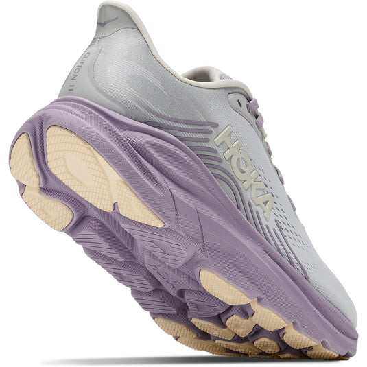 Hoka One One Women's Clifton 11 Running Shoe SLWL- Stardust/Mellow Lilac