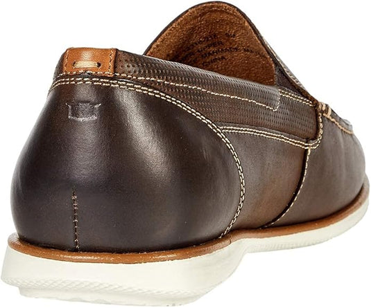 Florsheim Men's Atlantic Moc Toe Venetian Slip-On Chocolate
