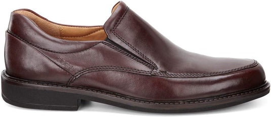 Ecco Men's Holton Apron Toe Slip-on Dress Shoe Rust