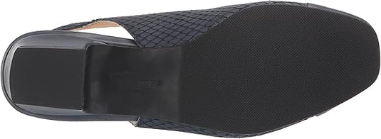 Trotters Women's Dea Slingback Sandals Navy Diamond