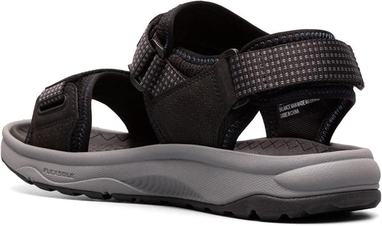 Florsheim Men's Sandal Tread lite River Sandal Black
