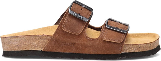 Naot Women's Santa Barbara Sandals Brown Nubuck