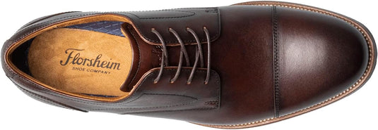 Florsheim Men's Rucci Cap Toe Oxford Brown