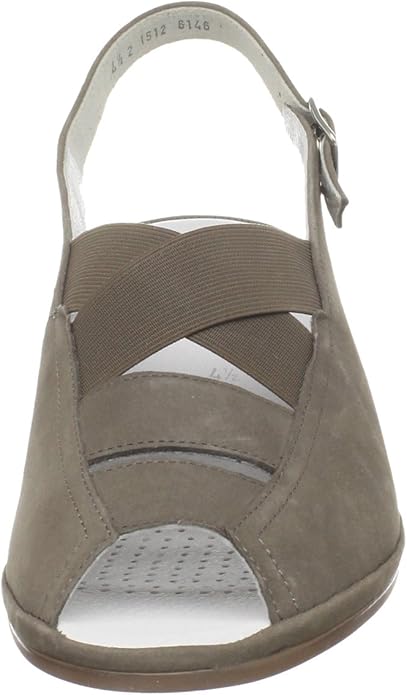 Ara Women's Rumor Slingback Sandal Taupe Nubuck
