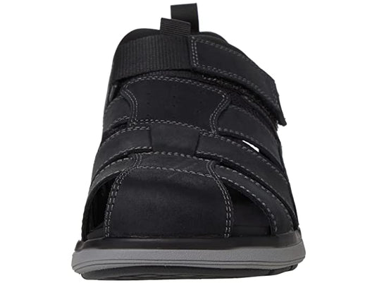 Florsheim Men's Sandal Venture Fisherman Black