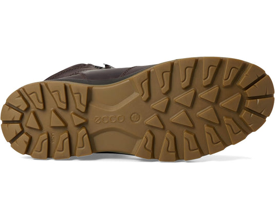 ECCO Men's Rugged Track Plain Toe High Waterproof Hiking Boot Coffee