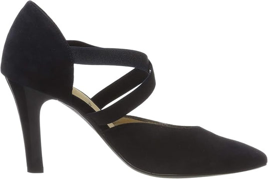 ARA Women's Frauke Strappy Court Shoes Black