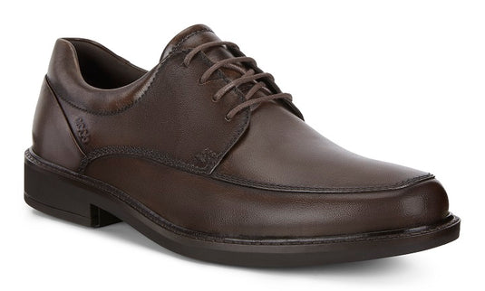 Ecco Men's Holton Apron Toe Lace Dress Shoe Cocoa Brown