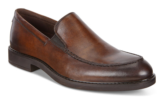 Ecco Men's Vitrus III Apron Toe Slip-on Dress Shoe Cocoa Brown