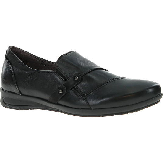 Fluchos Women's Noa 9154 Slip-on Black Leather