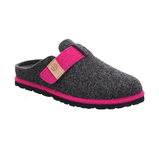 Rohde Women's Damen 6812 Slipper Anthracite