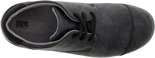 Drew Women's Therapeutic Comfort Casual Lace Up Jemma Black Leather