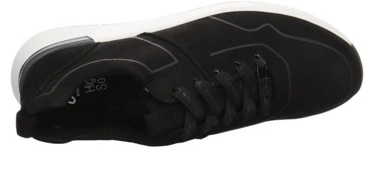 Ara Venice Side Zip GORETEX Sneaker - Black Leather