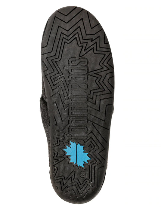 Foamtreads Men's Physician Slippers Charcoal
