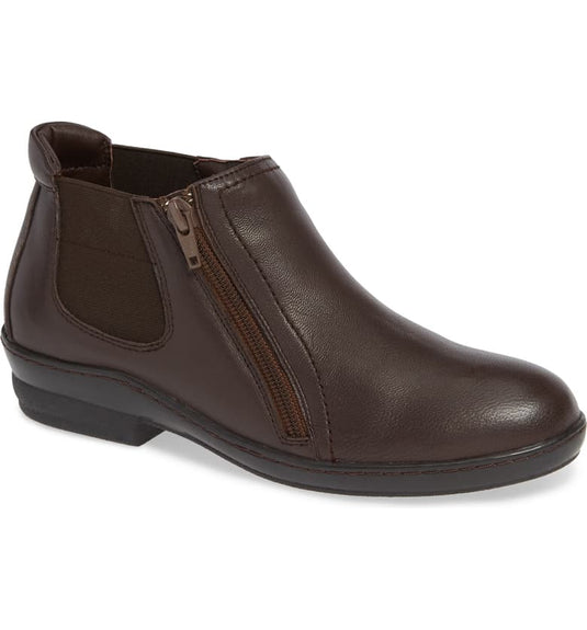 David Tate Women's Bristol Bootie Brown Leather