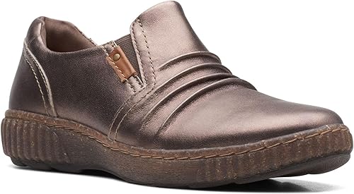 Clarks Women's Magnolia Faye Slip on Shoe Bronze