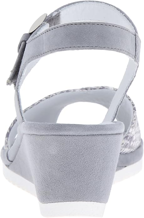 ARA Women's Cadence Dress Sandal Grey Snake