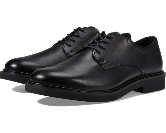 ECCO Metropole London Plain Toe Dress Shoe Black