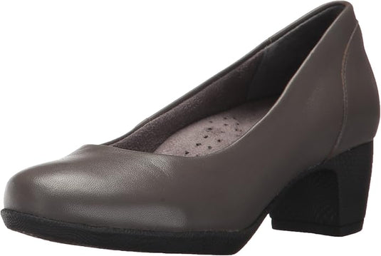 Soft Walk Women's Imperial Dress Pump Dark Grey