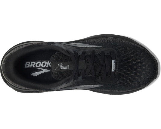 Brooks Men's Ghost 16 GTX Sneaker Black/Black