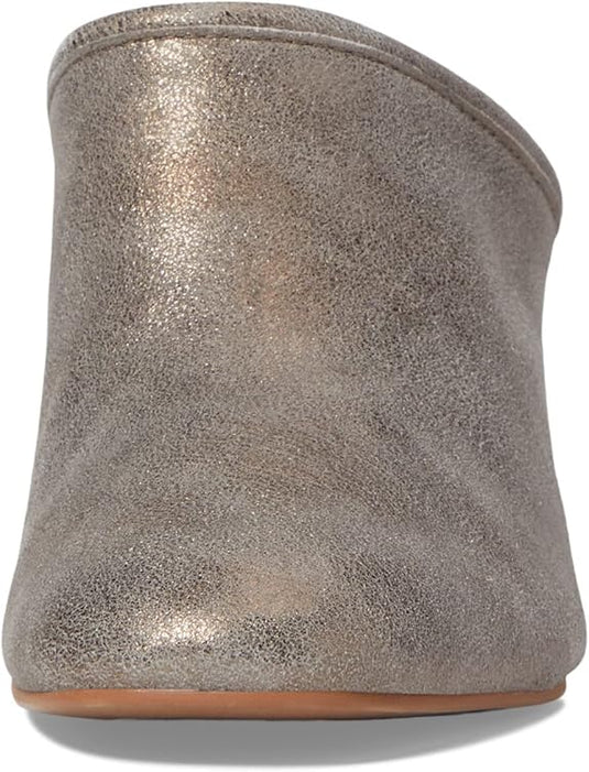 Johnston & Murphy Women's Charlotte Mule Gold Metallic