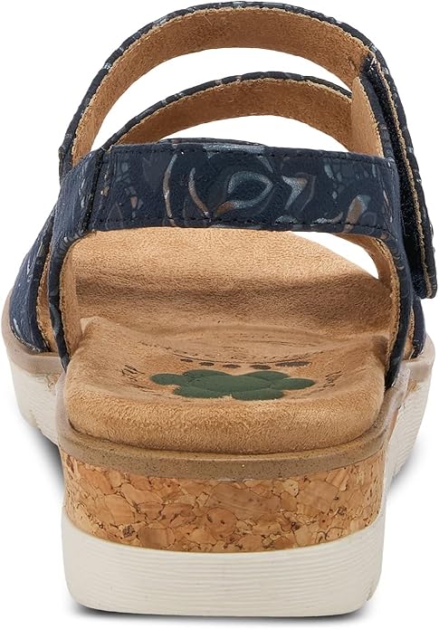Spring Step Women's Haydennie Slingback Sandal Navy Multi