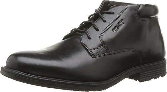 Rockport Men's V75502 Essential Detail Waterproof Chukka Boot Black