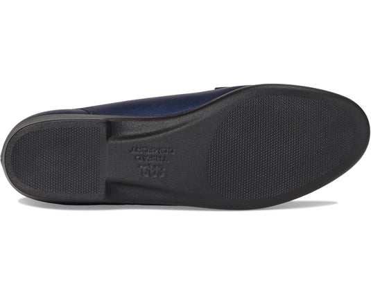 SAS Women's Metro Link Comfort Loafers Metallic Navy