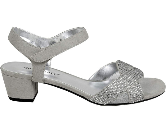 David Tate Women's RAIN Sandals Silver