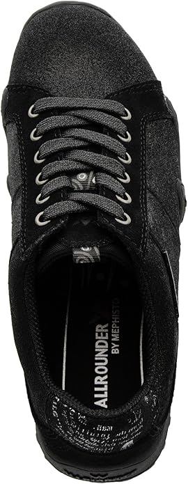 Mephisto Allrounder women's funny sneaker Black