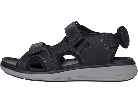 Florsheim Men's Sandals Venture River Black