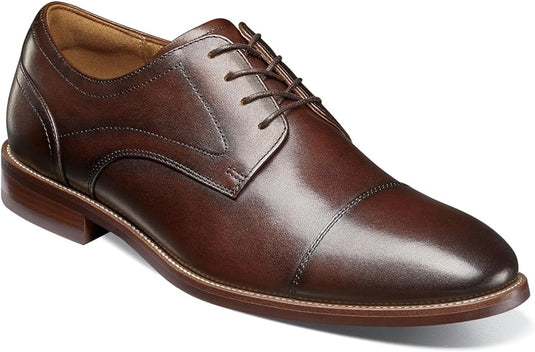 Florsheim Men's Rucci Cap Toe Oxford Brown