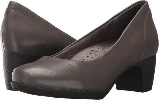 Soft Walk Women's Imperial Dress Pump Dark Grey