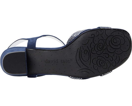 David Tate Women's RAIN Sandals Navy