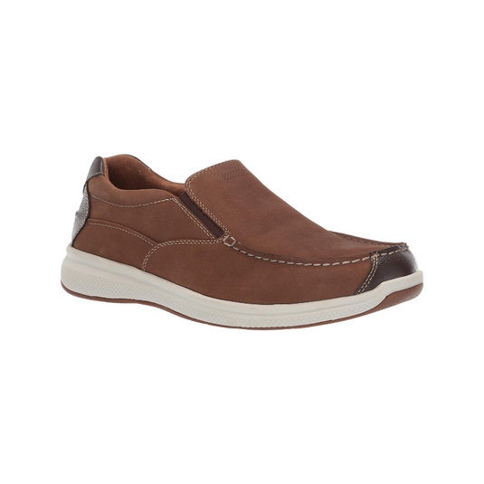 Florsheim Men's Ontario Moc toe Slip Stone