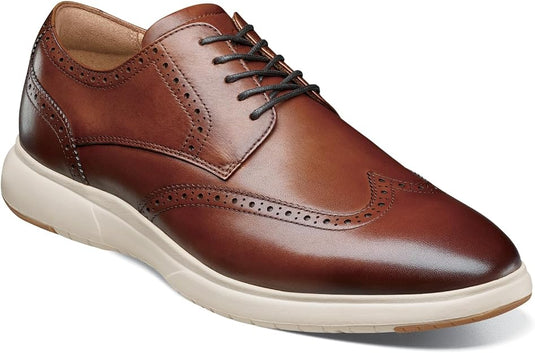 Florsheim Men's Dash Wingtip OX Cognac