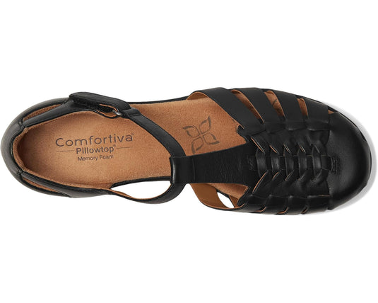 Comfortiva Women's Persa Sandal Black