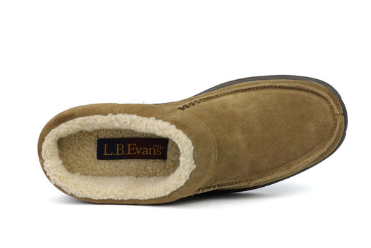 L. B. Evans Men's Edmonton Slippers Chestnut