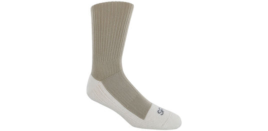 SAS Diabetic Crew Socks - Khaki