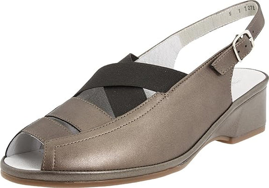 Ara Women's Rumor Slingback Sandal Taupe pearl