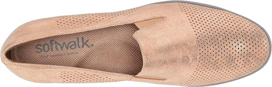 SoftWalk Women's Whistle Loafer Rose Gold