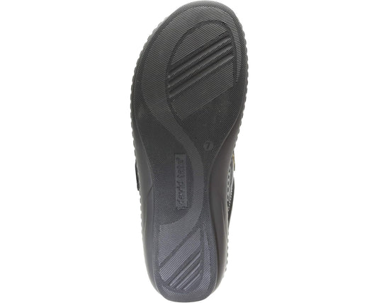 David Tate Women’s Evita Slip-On Shoe Black Stardust Calf
